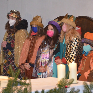 Sternsingergottesdienst: Dank an Toni