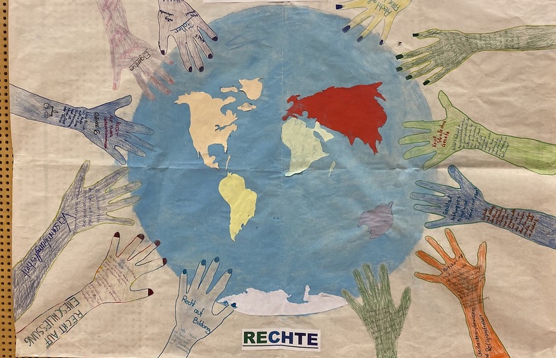 Menschenrechte / Ulrich Diel OSB Mittelschule Weißenbach